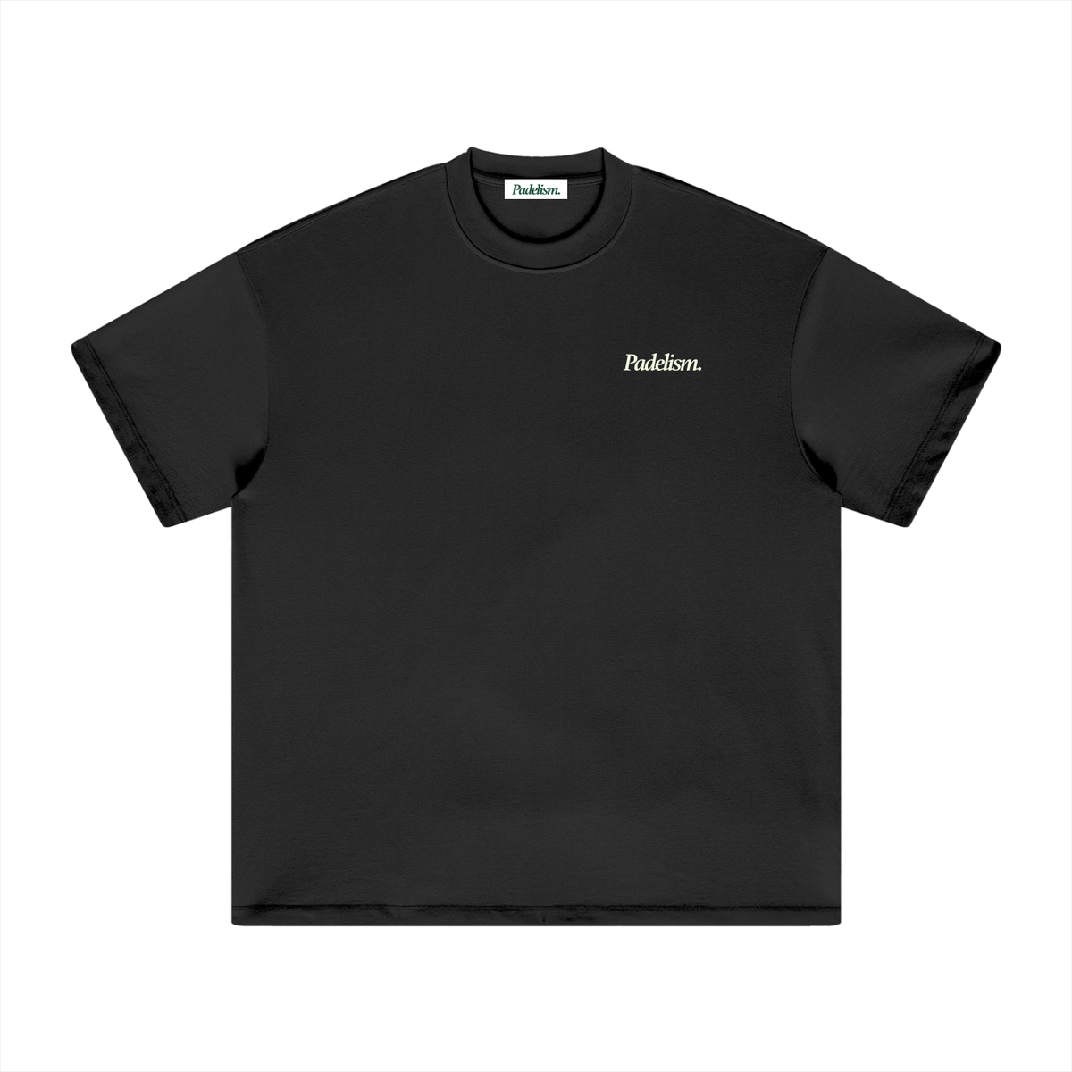 Padel & Pints - Heavyweight T-Shirt Black Padelism