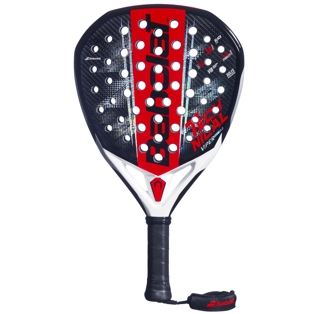 Babolat Technical Viper Soft 3.0 Padel Racket - Red/Dark Navy Red Dark Navy One Size Padel Babolat
