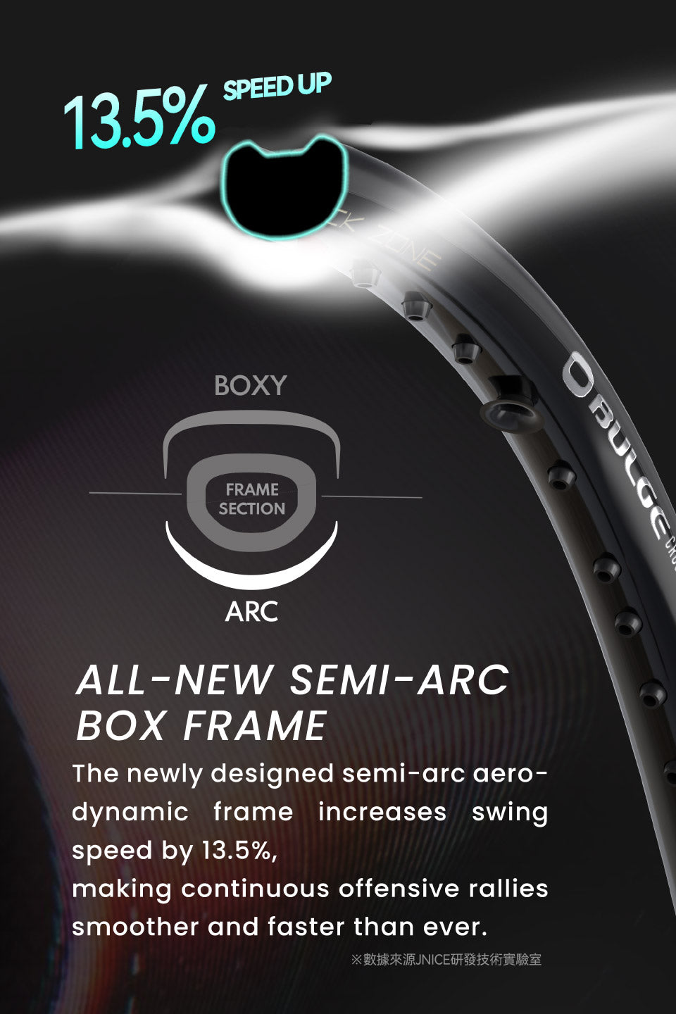 Jnice Air Muramasa Pro 6UG6 Badminton Racket Unstrung - Black Badminton Rackets JNICE