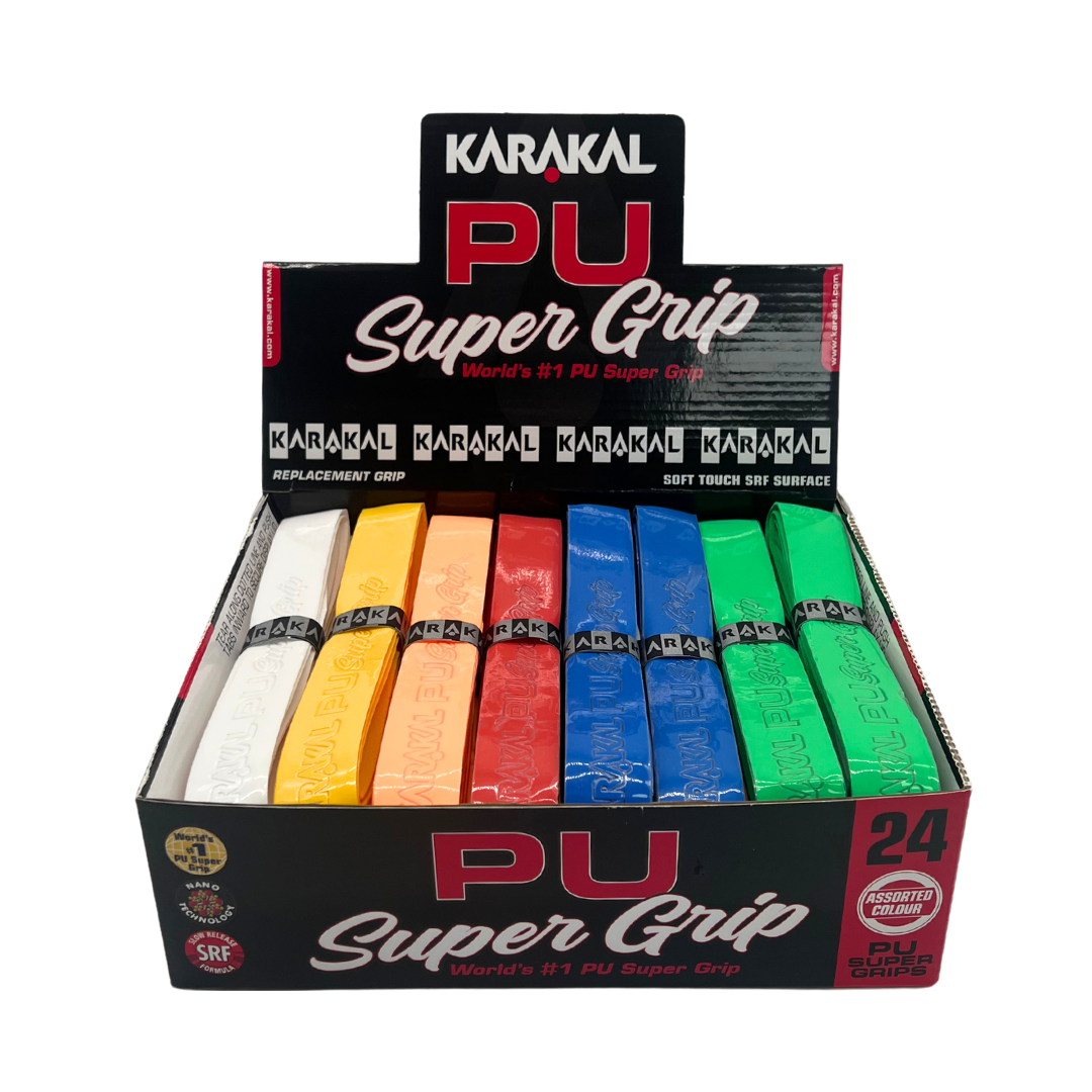Karakal PU Super Grip (24 pieces) Multi 24 Pieces Clearance Karakal