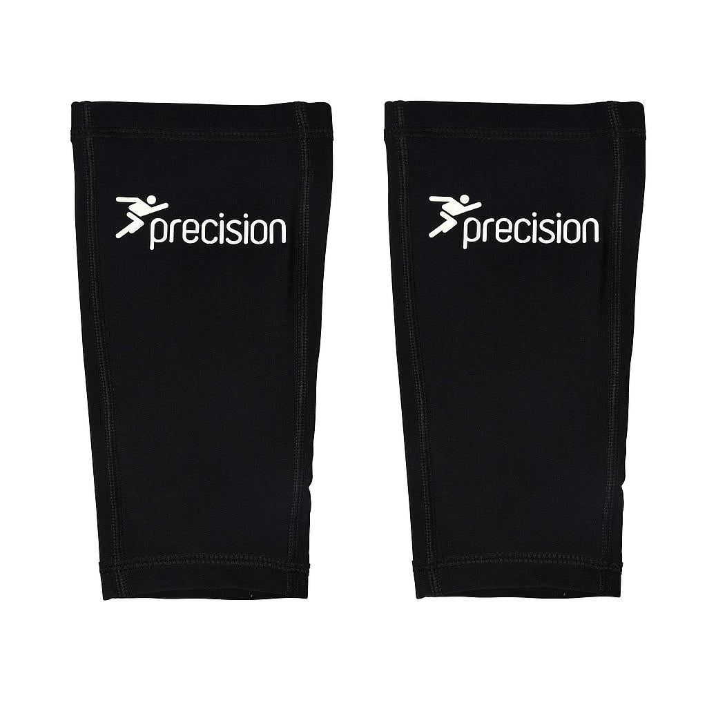 Precision Pro Matrix Shinguard Sleeves - Black (PRA221) Shin Guard Sleeves Precision