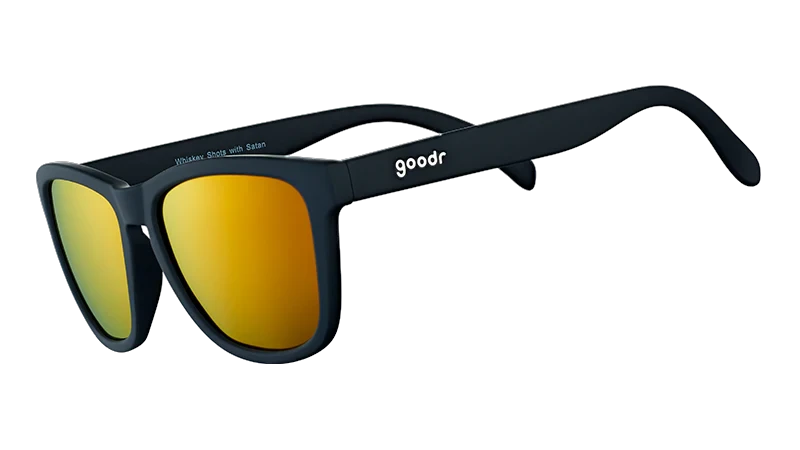 OG Sunglasses Whiskey Shots With Satan - Black Accessories OG