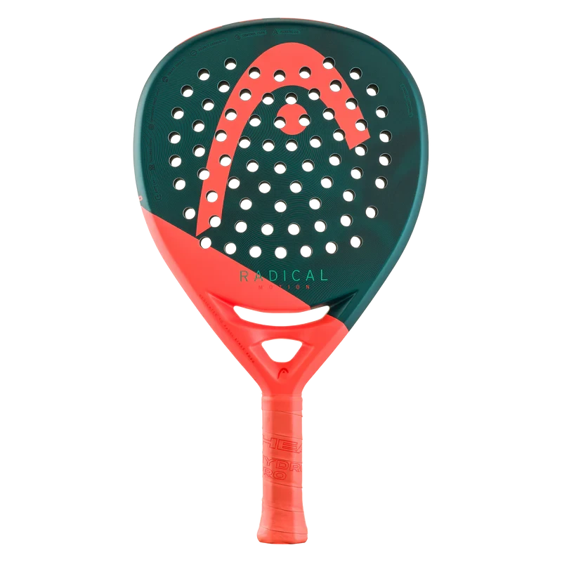 Head Radical Motion 2026 Padel Racket - Black/Fluo Orange Padel Head