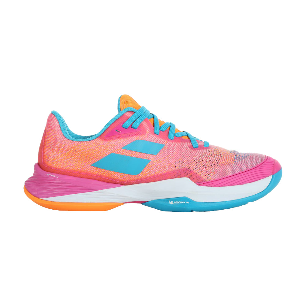 Babolat Jet Mach 3 All Court 31S21630 Tennis Shoes Womens (Hot Pink)