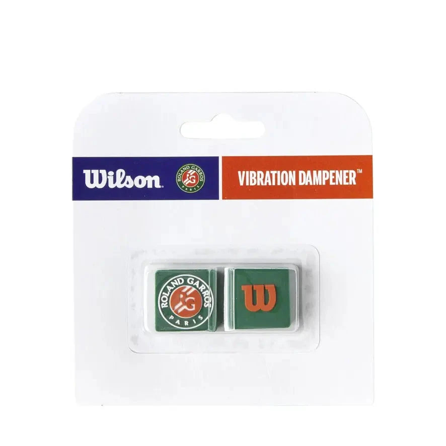 Wilson Roland Garros Dampeners - Green/Orange Accessories Wilson