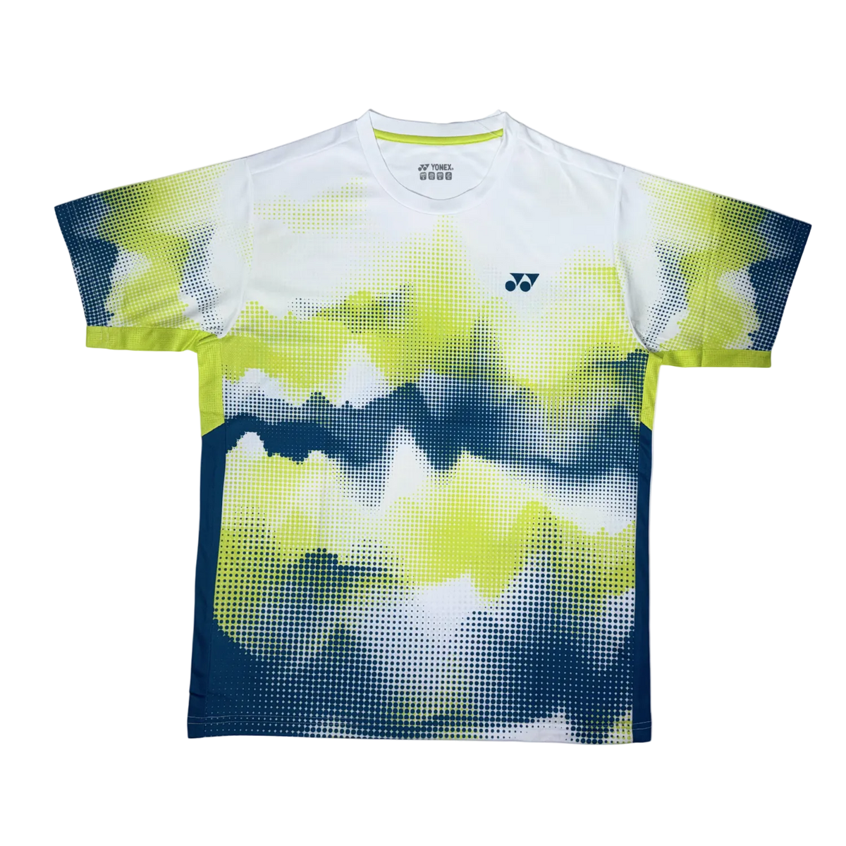 Yonex YTM 12 Mystic Mountains Crew Neck T-Shirt Unisex - White White Clothing Yonex