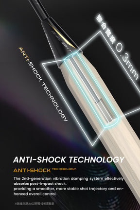 Jnice Air Muramasa Pro 6UG6 Badminton Racket Unstrung - Black Badminton Rackets JNICE