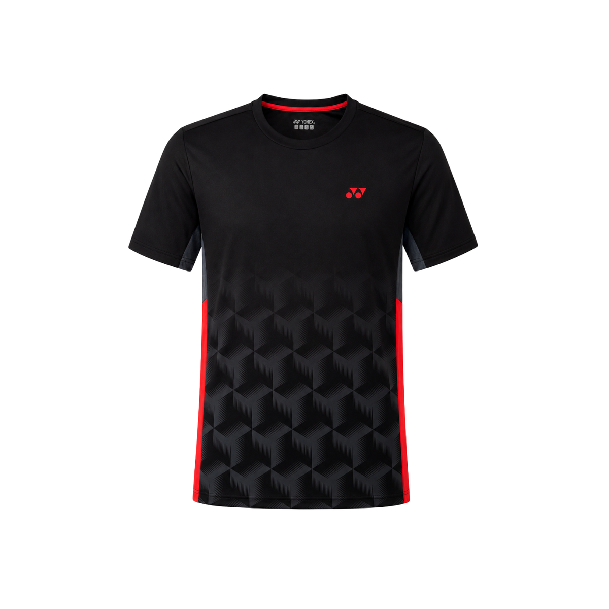 Yonex YTM12 V2 Men T-Shirt - Black Black Clothing Yonex