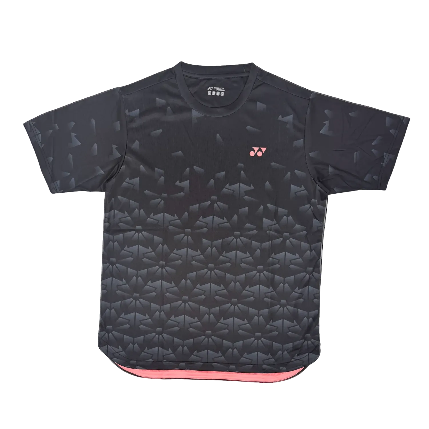 Yonex YTM 13 Sakura Crew Neck T-Shirt Unisex - Black