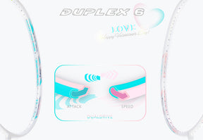 Jnice Duplex 6 5U Badminton Racket Unstrung RDPX-6 Badminton Rackets JNICE