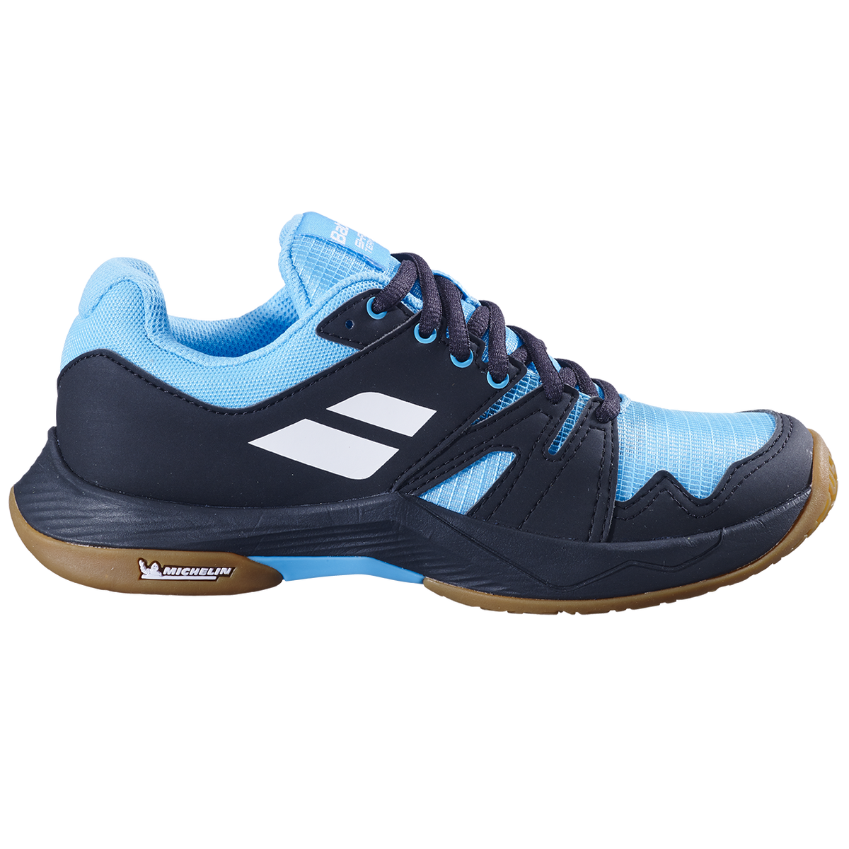 Babolat Shadow Team 2 Badminton Shoe Junior - Black/Blue Black Blue Badminton Shoes Babolat