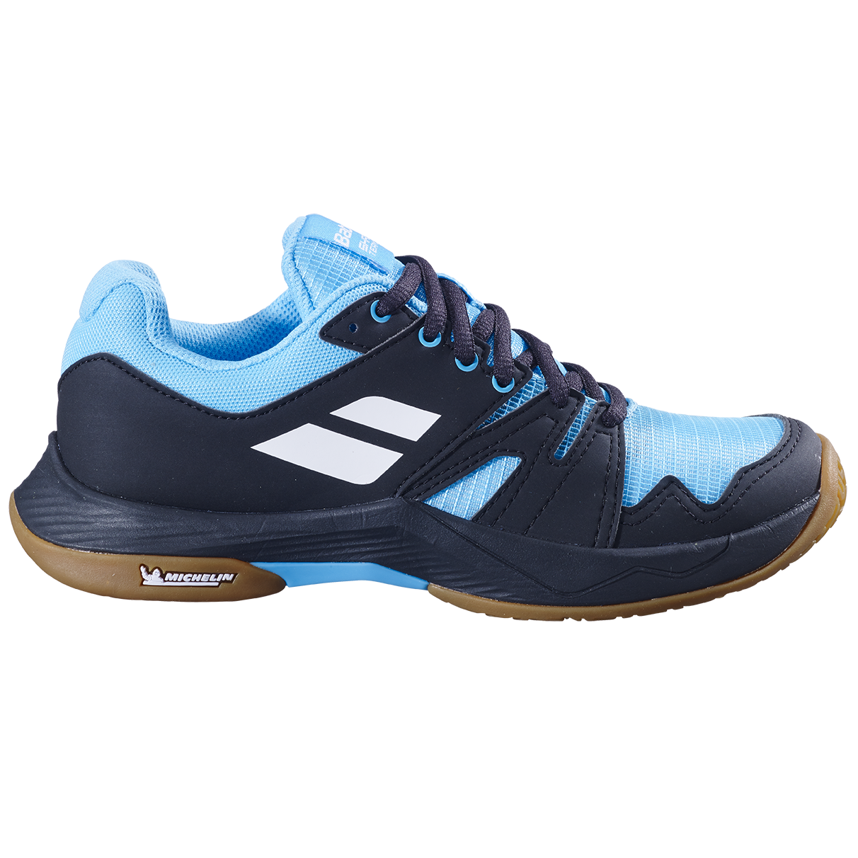 Babolat Shadow Team 2 Badminton Shoe Junior - Black/Blue Black Blue Badminton Shoes Babolat