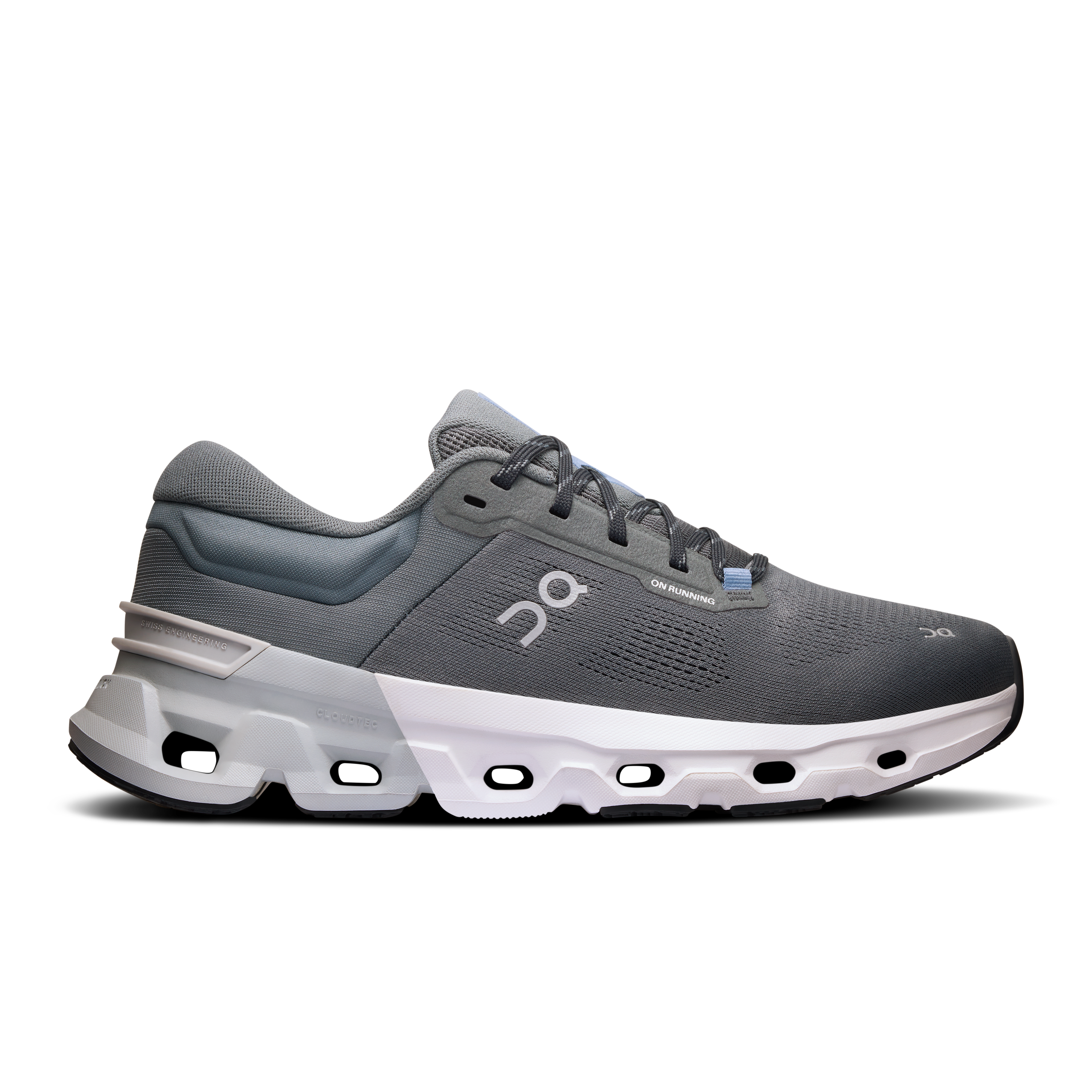 On Cloudflyer Running Shoes Men Stone/Glacier - Main Image