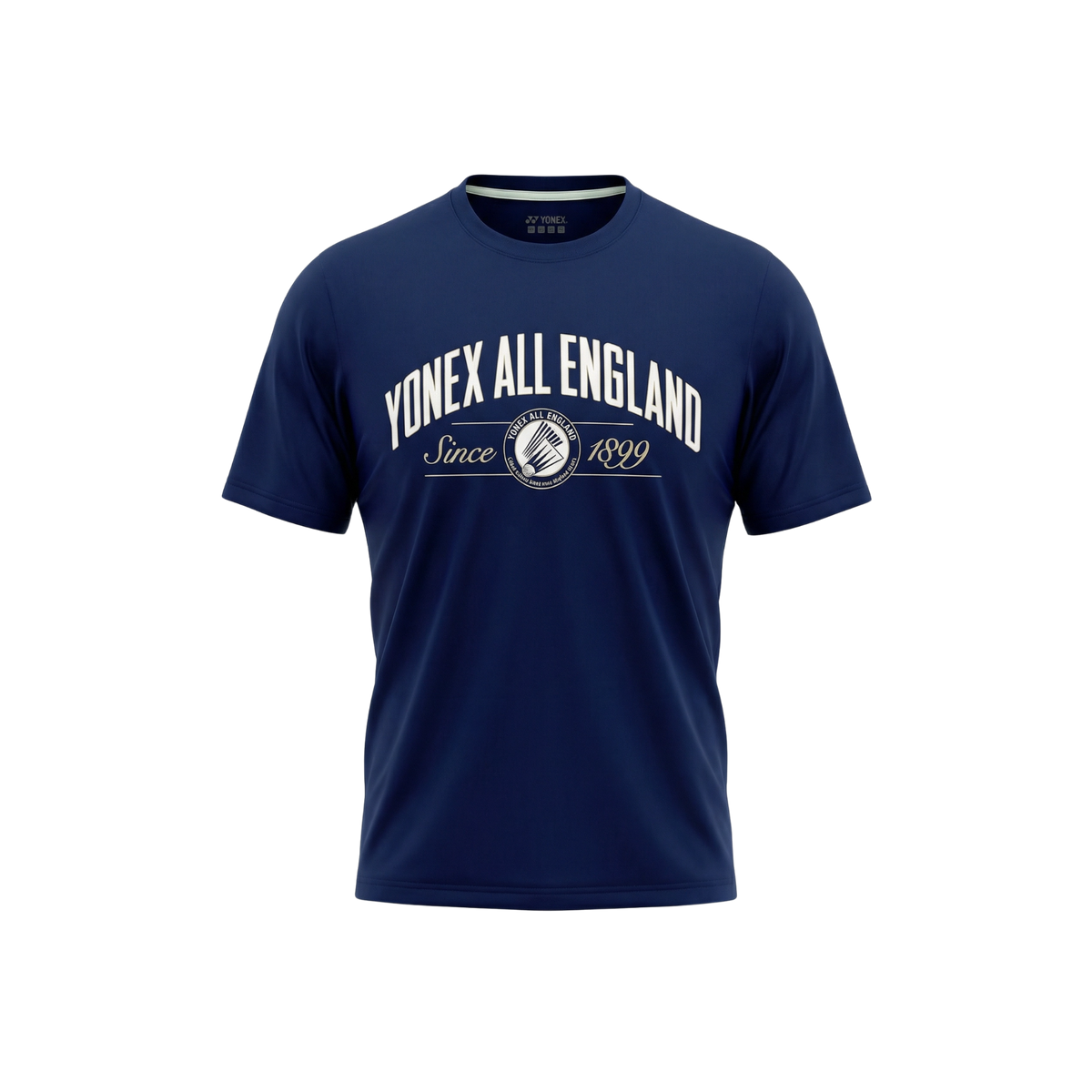 Yonex All England 1899 Crew Neck SS Top 26 - Oxford Navy Oxford Navy Clothing Yonex