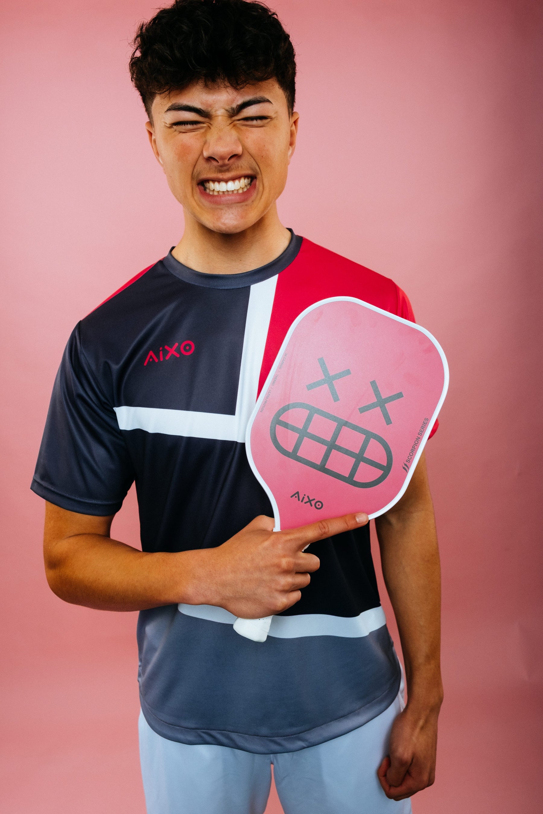 Aixo P11A Scorpion Series Mood 3K Raw Carbon Pickleball Padel Pickleball Paddle Aixo