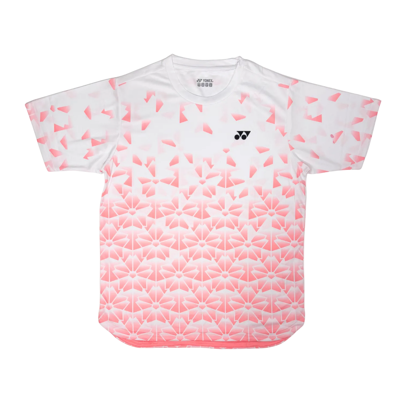 Yonex YTM 13 Crew Neck Sakura T-Shirt Unisex - White White Clothing Yonex