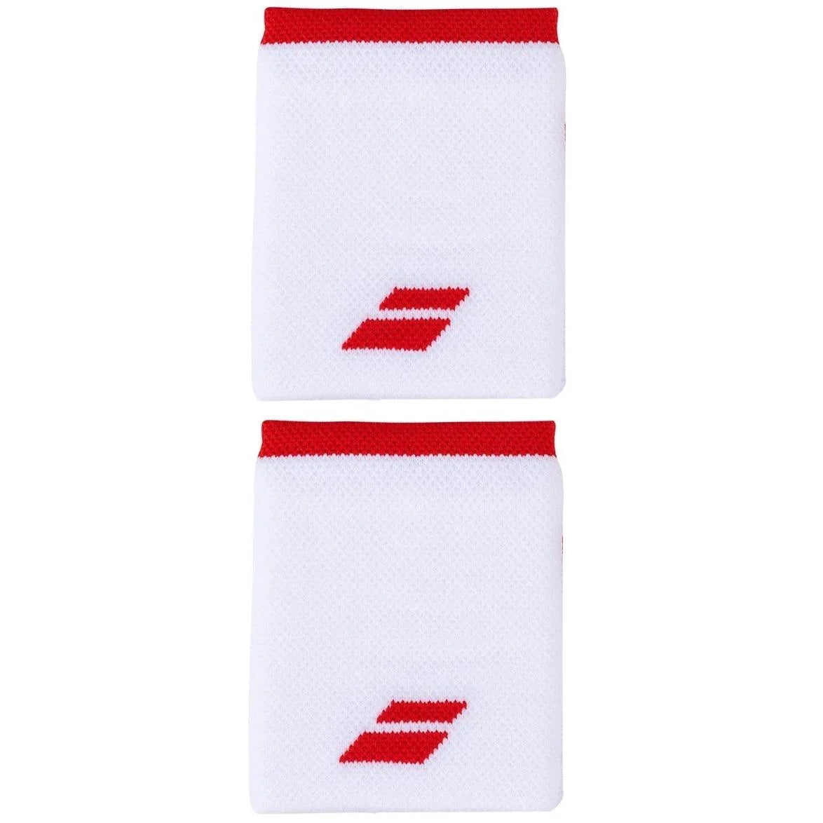 Babolat Logo jumbo wristband 5UA1262 White Red