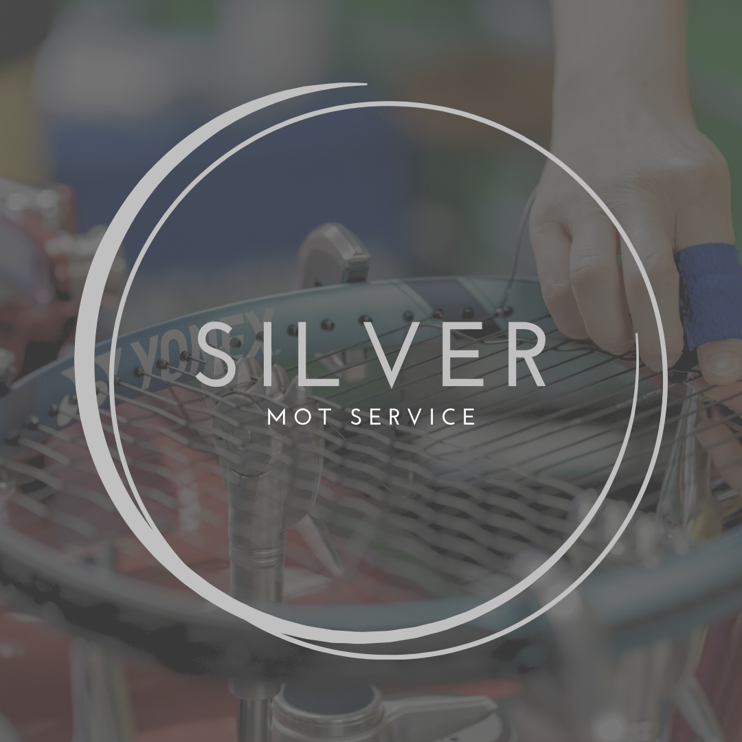 Tennis Racket 'Silver' Service MOT Tennis Restring Central Sports UK