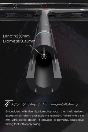 Jnice Air Muramasa Pro 6UG6 Badminton Racket Unstrung - Black Badminton Rackets JNICE