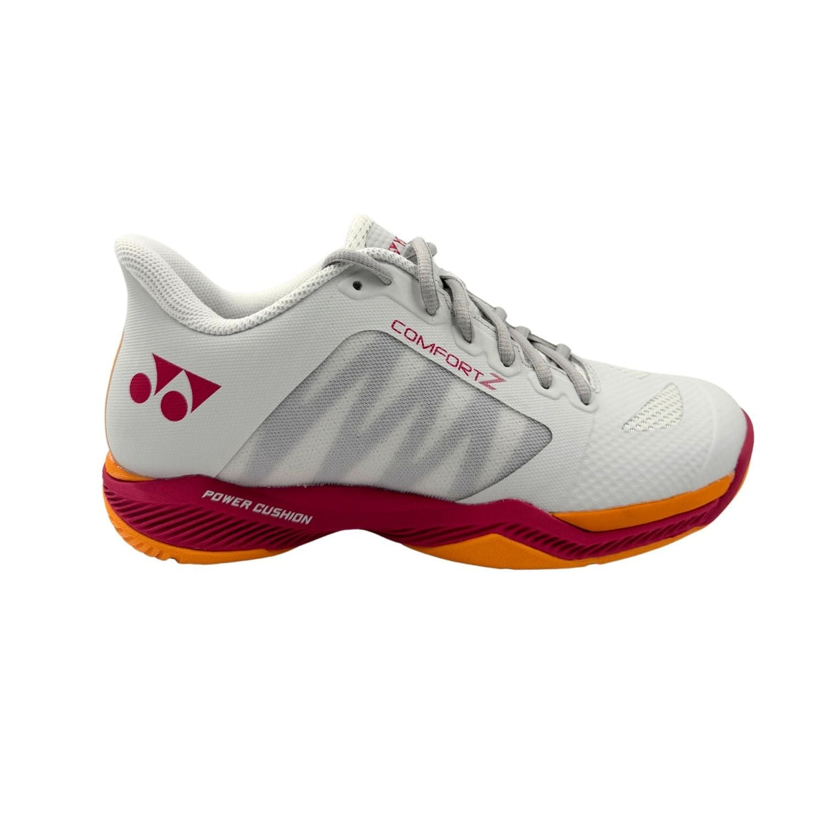 Yonex Power Cushion Comfort Z3 Badminton Shoe Women - White/Red Badminton Shoes Yonex