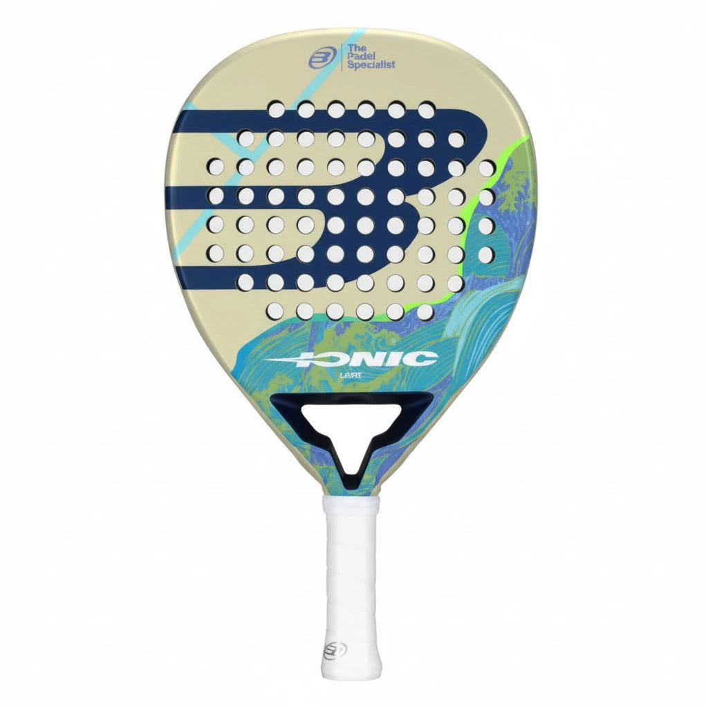 BullPadel Ionic Light 26 Padel Racket - Cream/Turquoise Cream Turquoise One Size Padel BullPadel