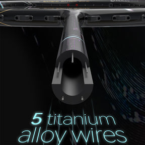 Jnice Air Muramasa Pro 6UG6 Badminton Racket Unstrung - Black Badminton Rackets JNICE