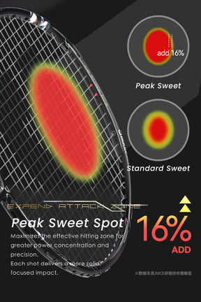 Jnice Air Muramasa Pro 6UG6 Badminton Racket Unstrung - Black Badminton Rackets JNICE