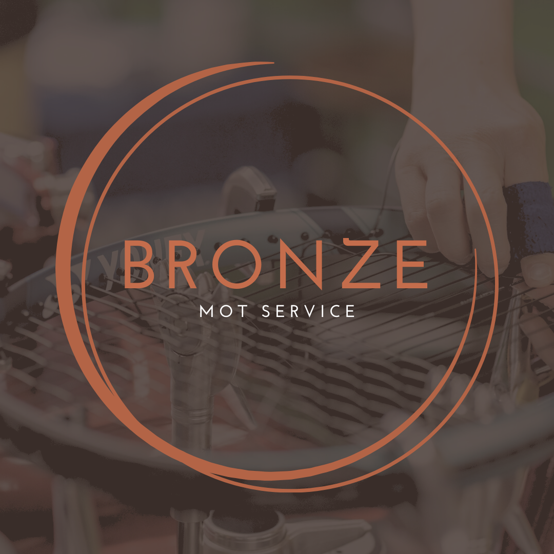 Tennis Racket 'Bronze' Service MOT Tennis Restring Central Sports UK