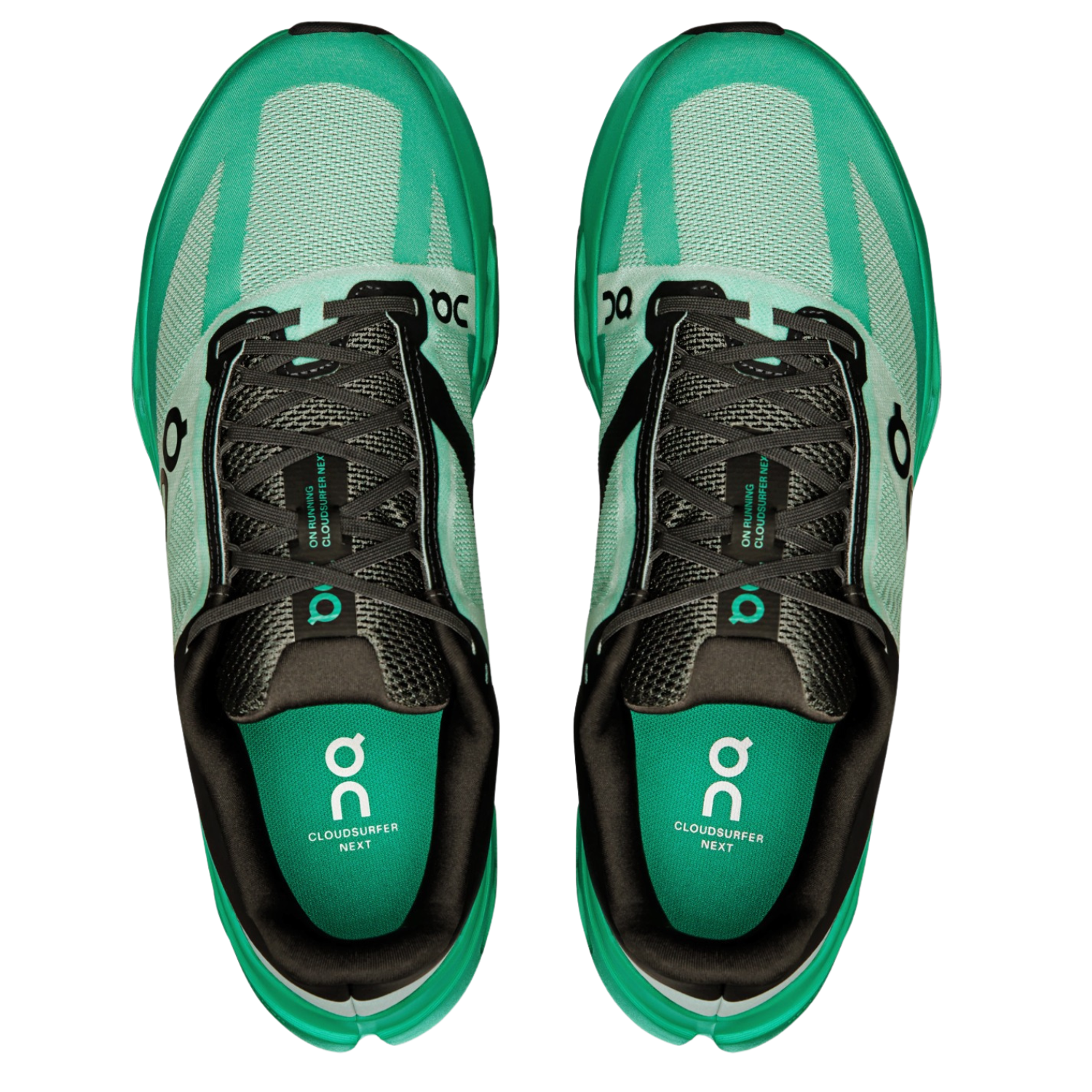 On Cloudsurfer Next Running Shoes Men - Mint/Black