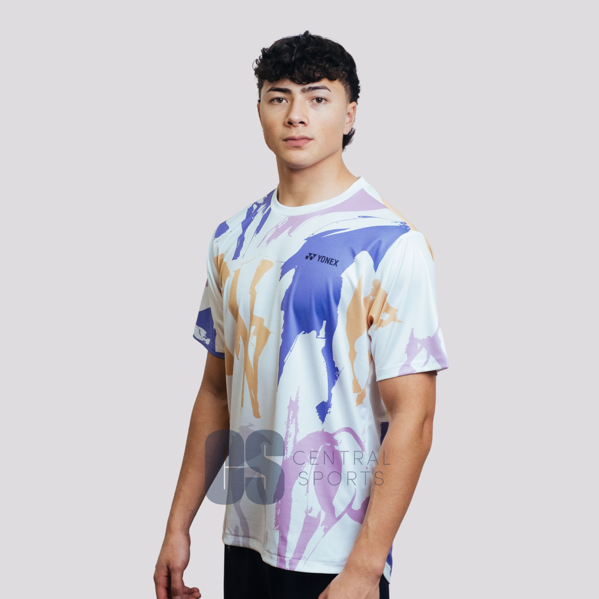 Yonex Storm Runner Celestial Momentum – Men’s Performance Shirt (Celestial Purple) Yonex CNY2026 TT D Men Clothing Yonex