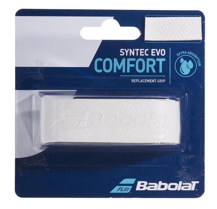 Babolat SynTec Evo Replacement Grips - White
