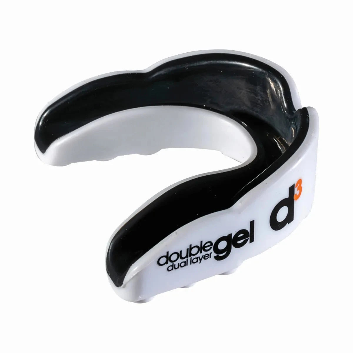 D3 Double Gel Mouthguard WHITE BLACK Accessories D3