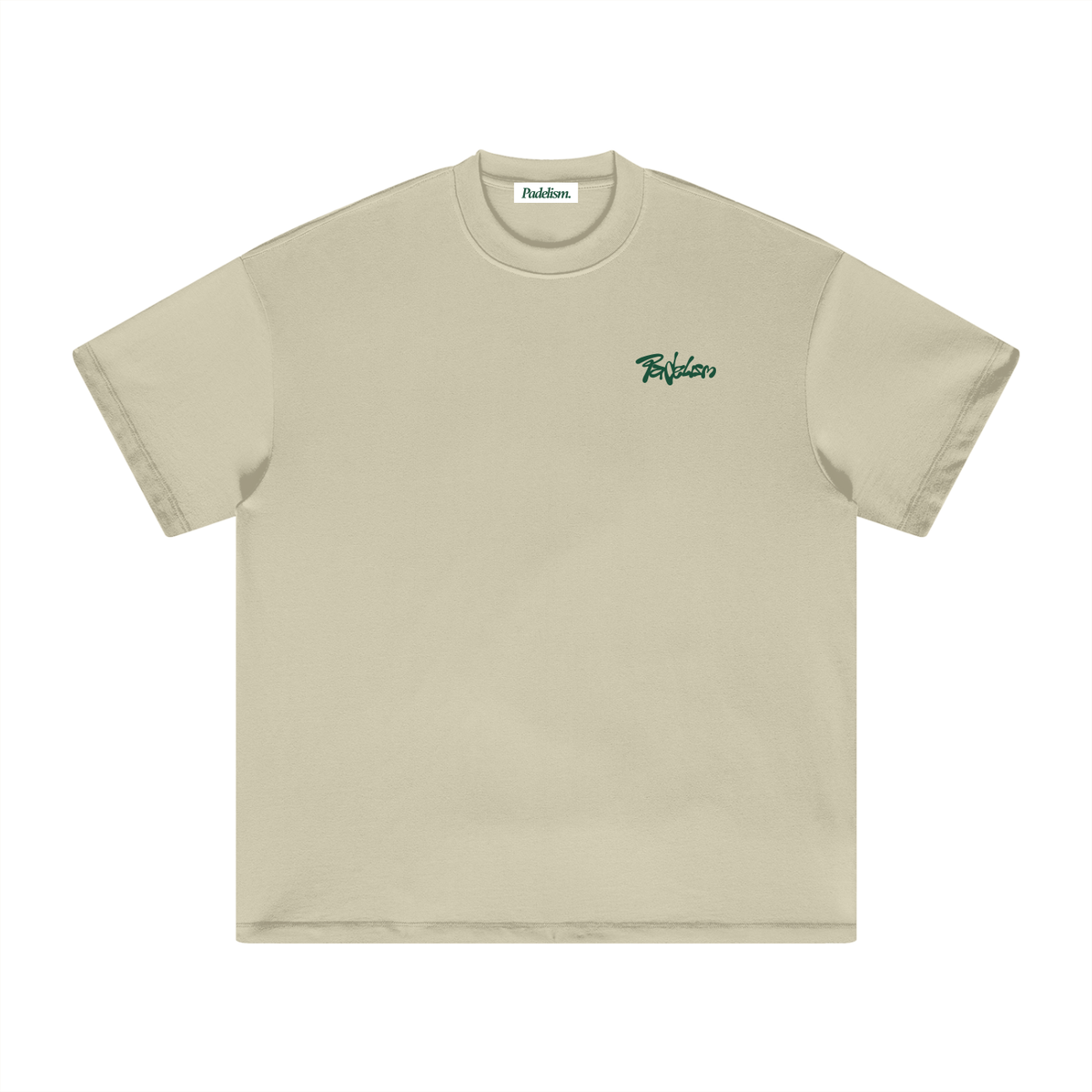 Vibe - Heavyweight T-Shirt Sand Color Padelism