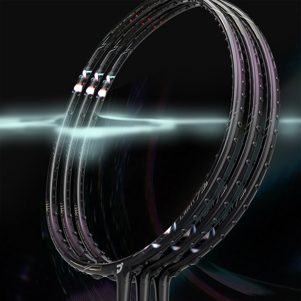 Jnice Air Muramasa Pro 6UG6 Badminton Racket Unstrung - Black Badminton Rackets JNICE