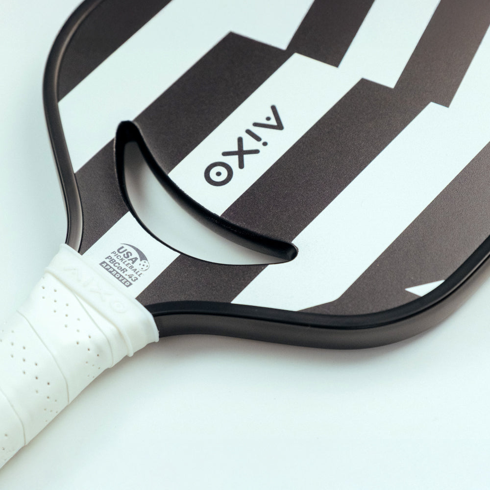 Aixo P14C Reaper Series Chaos Camo 18K Raw Carbon Pickleball Padel Pickleball Paddle Aixo