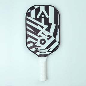 Aixo P14C Reaper Series Chaos Camo 18K Raw Carbon Pickleball Padel Pickleball Paddle Aixo