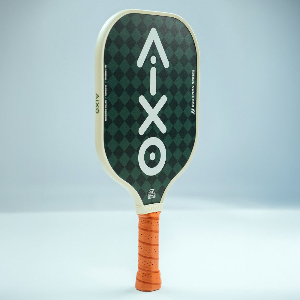 Aixo P11A Scorpion Series Country Club 3K Raw Carbon Pickleball Padel Pickleball Paddle Aixo