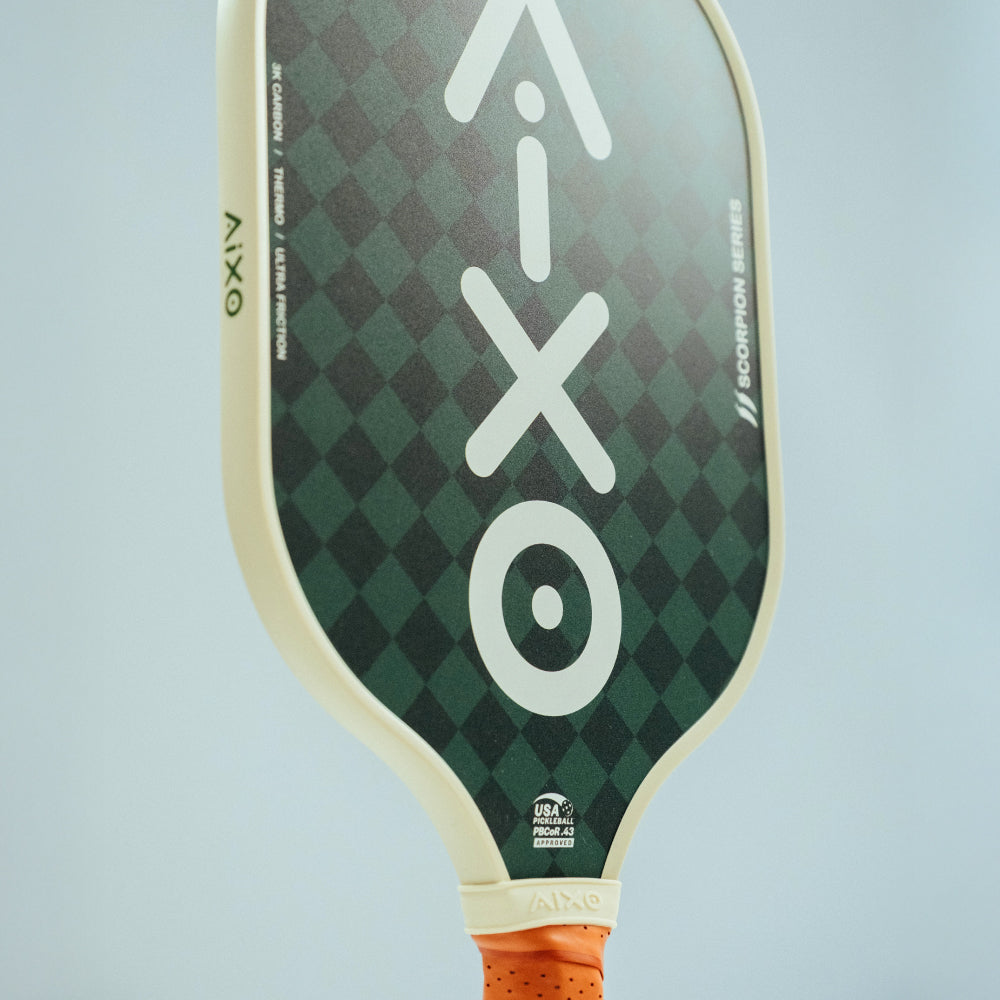 Aixo P11A Scorpion Series Country Club 3K Raw Carbon Pickleball Padel Pickleball Paddle Aixo