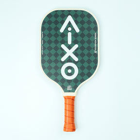 Aixo P11A Scorpion Series Country Club 3K Raw Carbon Pickleball Padel Green One Size Pickleball Paddle Aixo