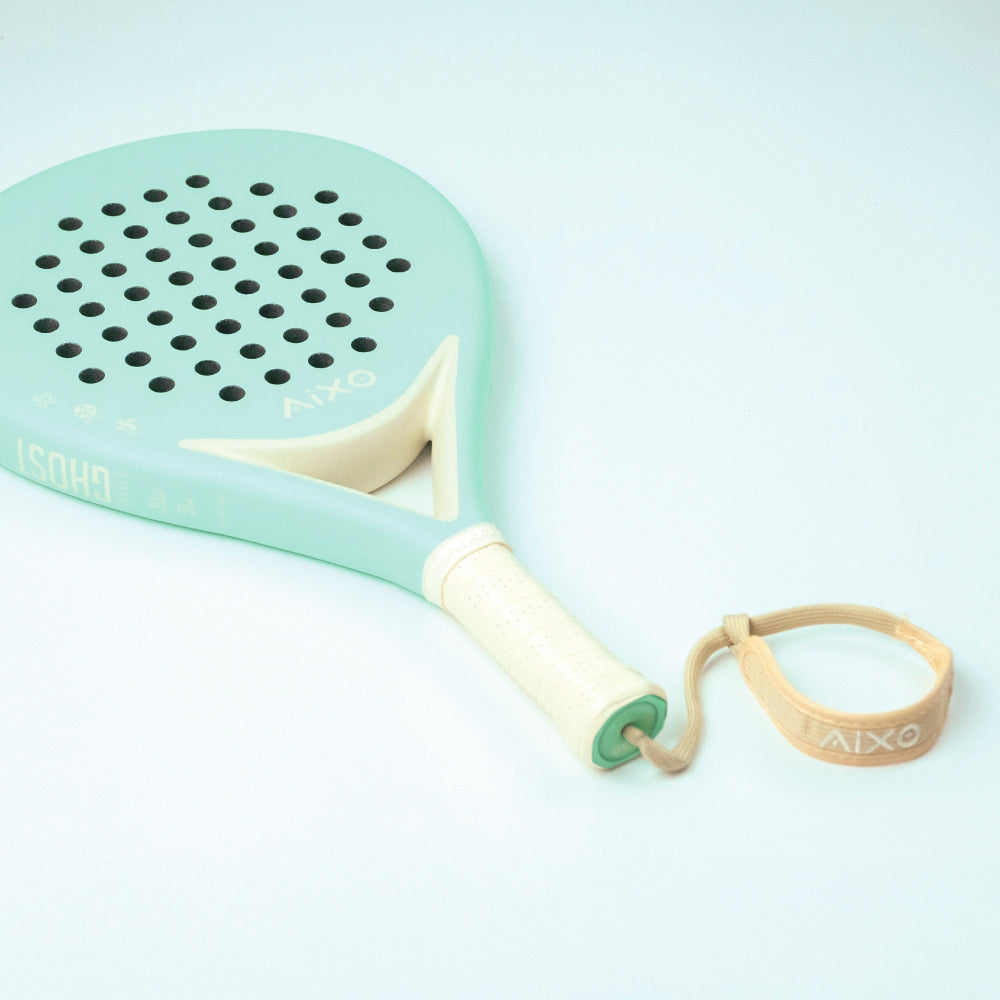 Aixo Pastel de Mint Ghost Padel Racket - Full Carbon - RL-B09 Padel Aixo