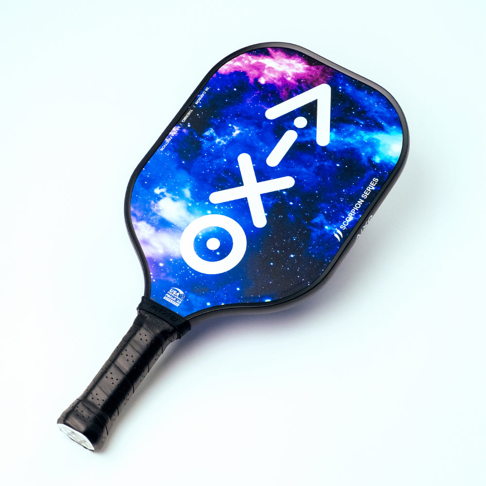 Aixo P11A Scorpion Series Spaceballs 3K Raw Carbon Pickleball Padel Pickleball Paddle Aixo