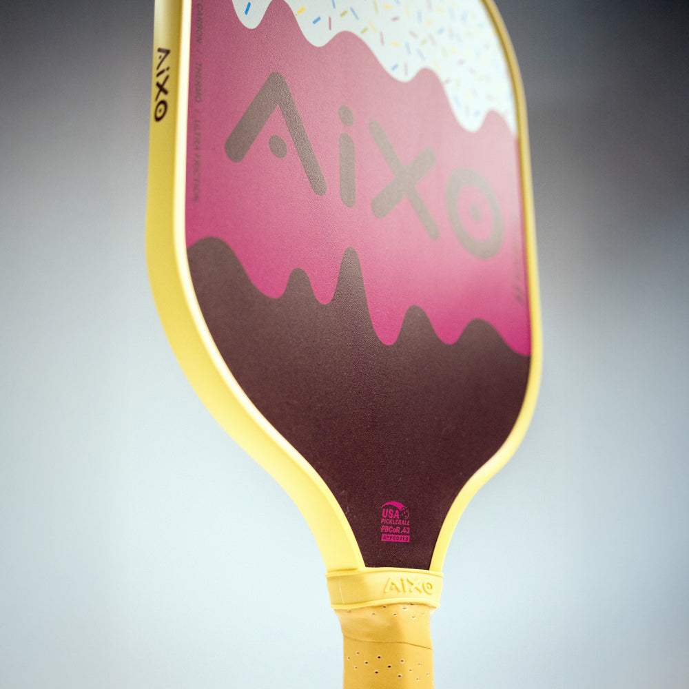 Aixo P11A Scorpion Series Lazy Sundae 3K Raw Carbon Pickleball Padel Pickleball Paddle Aixo