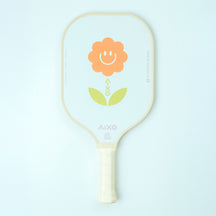 Aixo P11A Scorpion Series Supernature 3K Raw Carbon Pickleball Padel White One Size Pickleball Paddle Aixo