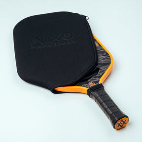 Aixo P14C Reaper Series Tiger King 18K Raw Carbon Pickleball Padel Pickleball Paddle Aixo