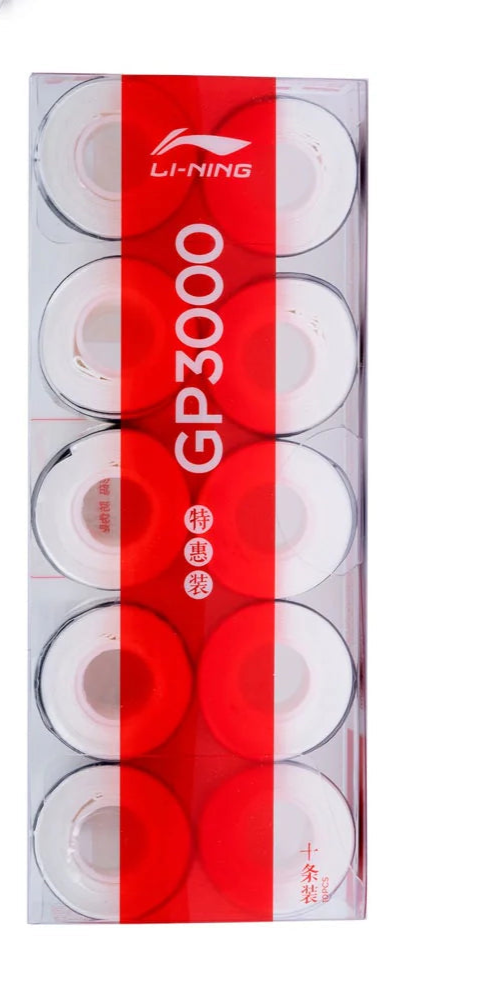 Li-Ning GP3000 Grips -10 Pieces -White