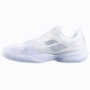 Babolat Jet Mach 3 Grass Wimbledon 30S22740 Tennis Shoes Mens (White/Silver)