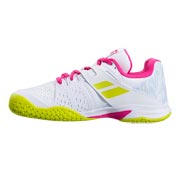 Babolat Propulse All Court 33S21478 Tennis Shoes Juniors (White/Red Rose)