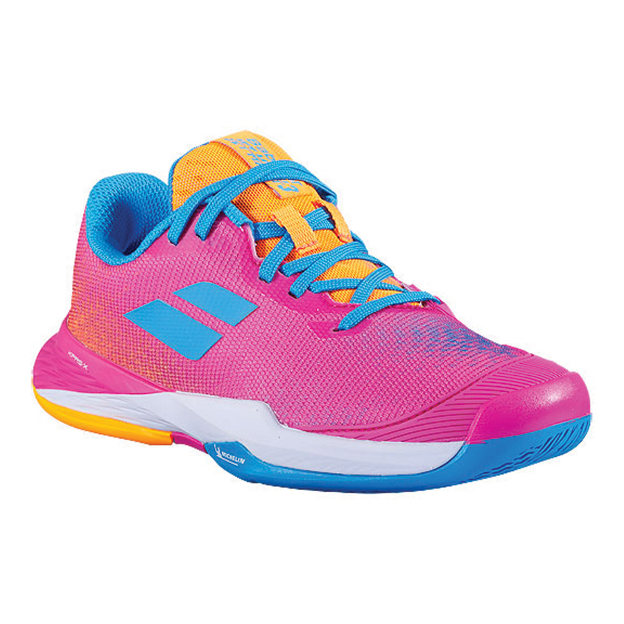 Babolat Jet Mach 3 AC 33S21648 Tennis Shoes Juniors (Hot Pink)
