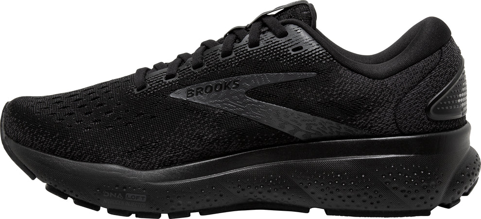 Brooks Ghost 16 Womens Running Shoes - Black Running Shoes Brooks