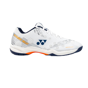 Yonex SHBSB1EX PC Strider Beat Badminton Shoes Men - White/Orange Badminton Shoes Yonex